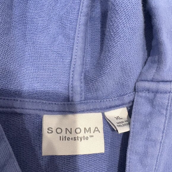 Sonoma Sweater With Hood Purple - Picture 3 of 3